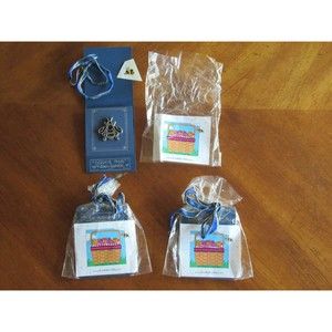 Lot 3x Ann Clark Cookie Cutter Pewter Bumble Bee Brooch Lapel Pin 1997 Vintage